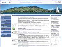 Tablet Screenshot of corseaux.ch